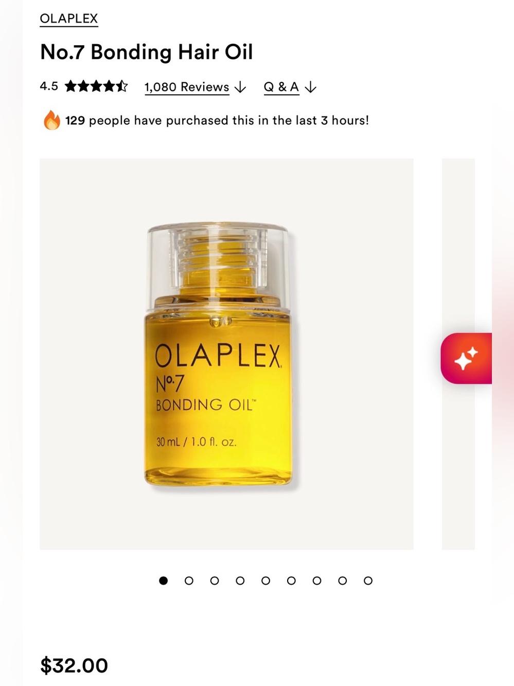 NWT Olaplex No 7 bonding oil - Picture 5 of 5
